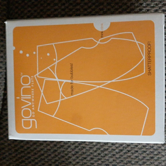 NEW Govino flute champagne glasses shatterproof reusable set of 4 - Picture 3 of 4